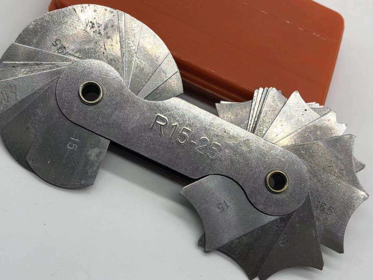 正品沧州晶花牌半径规德国不锈钢r规165r7145255052100