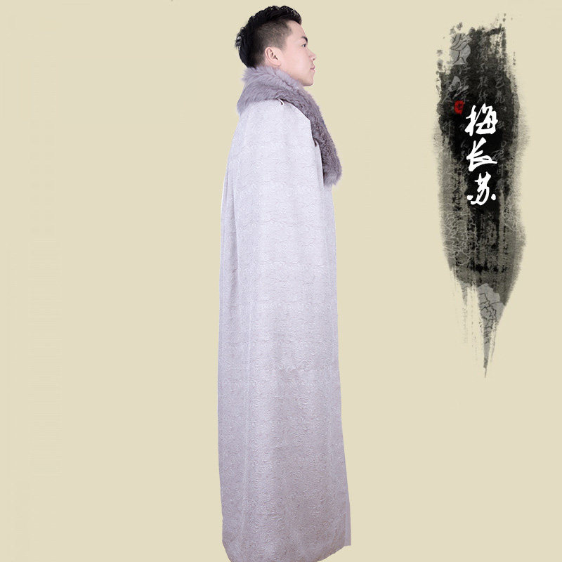 古装披风出租琅琊榜梅长苏侠客男汉冬天带毛民族服装