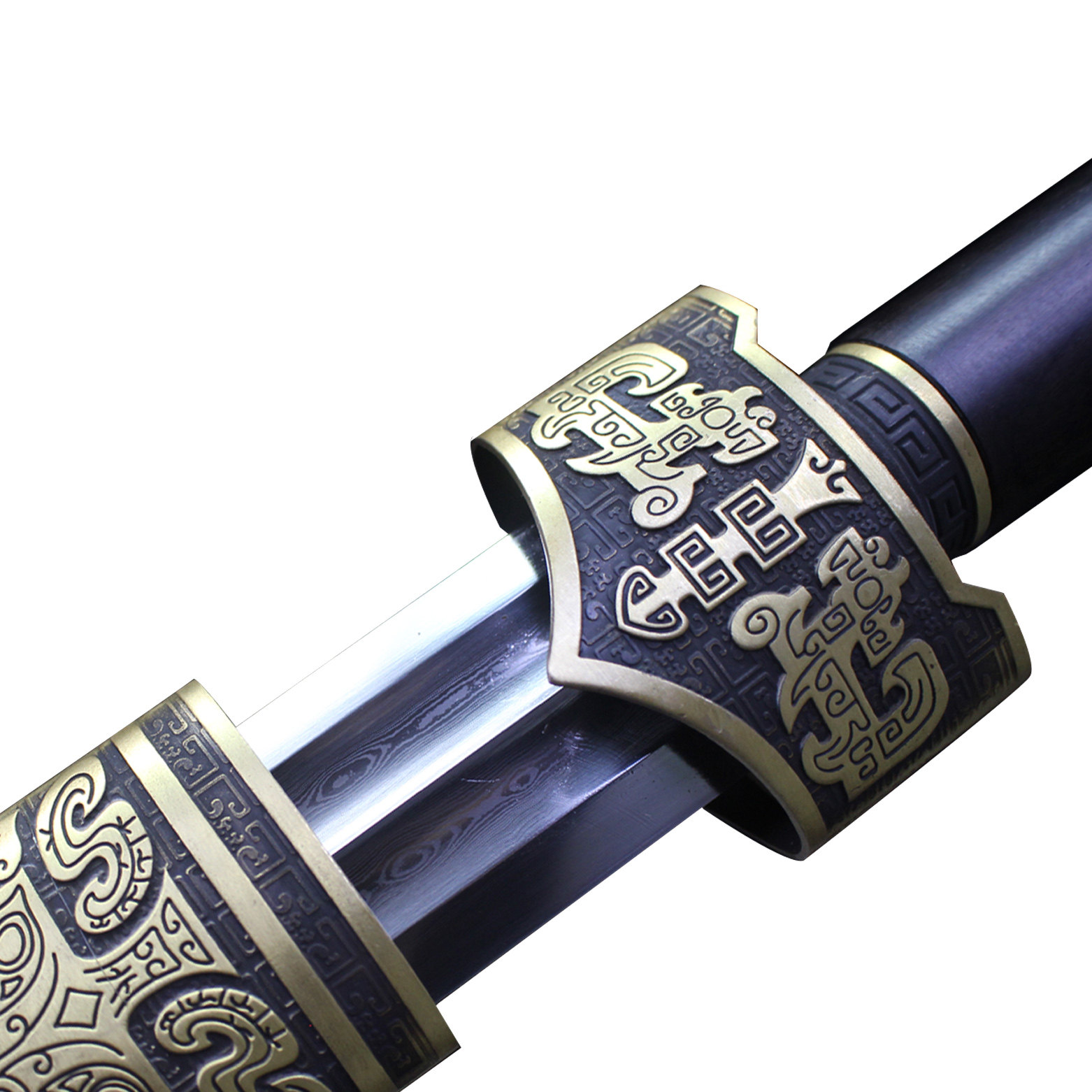 汉剑赵云战剑龙泉寒兵一体刀剑手工宝剑花纹刀剑