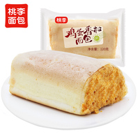 桃李鸡蛋香松面包600g