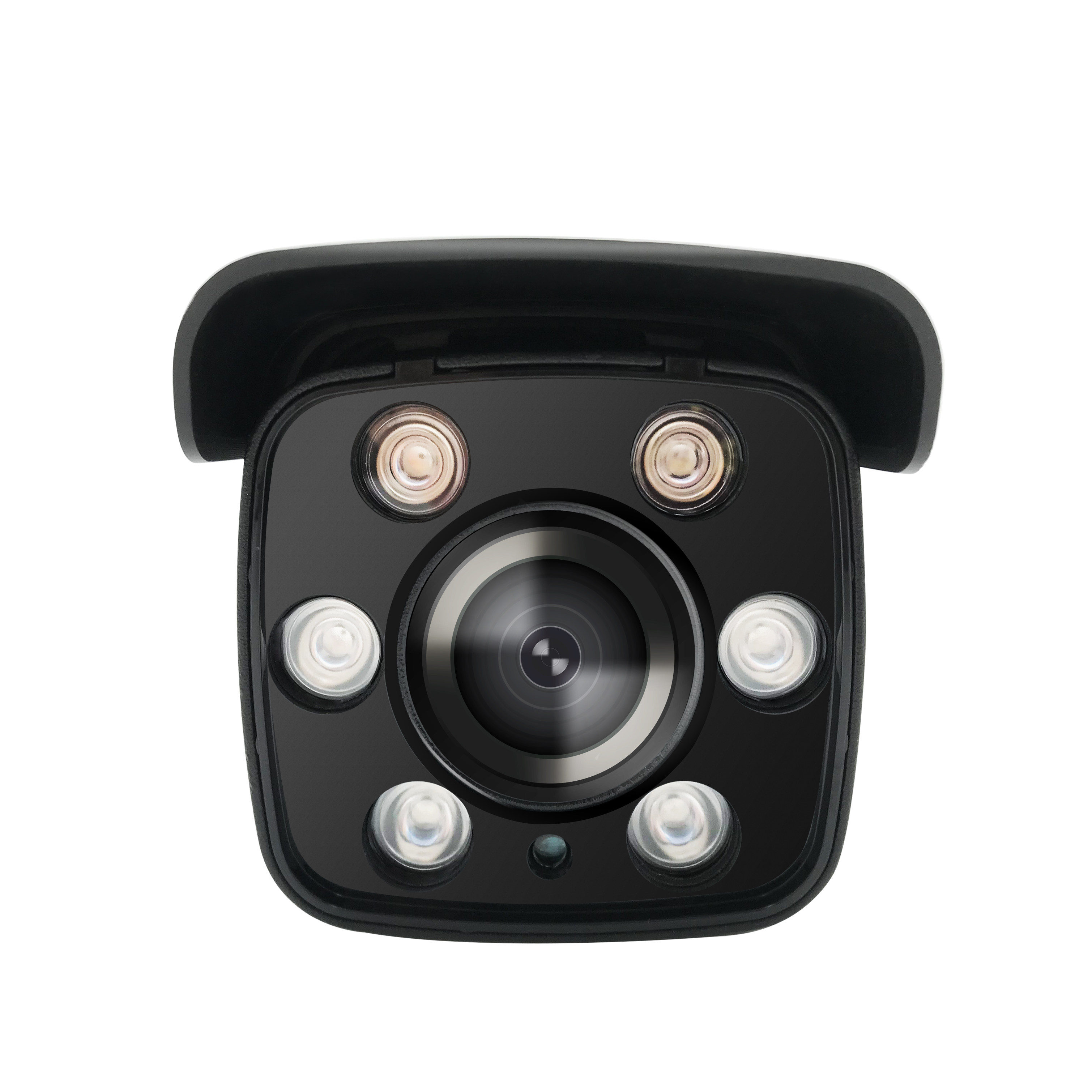 中维模组300万h265高清网络六灯夜视摄像头ipc摄像机拾音