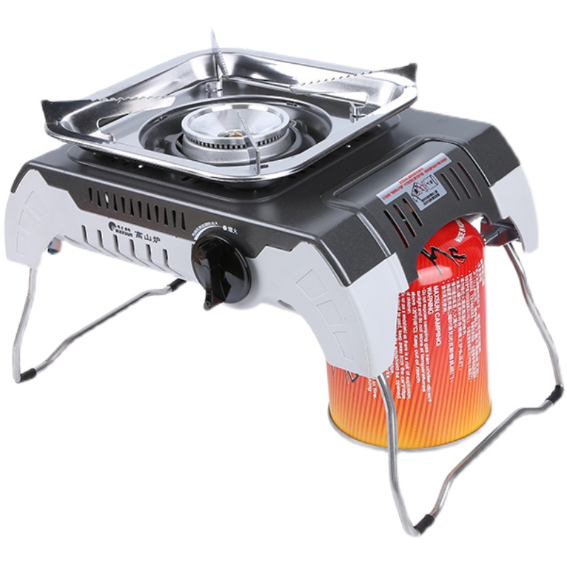 脉鲜两用卡式炉便携户外折叠瓦斯野外烤盘防风野餐炉具