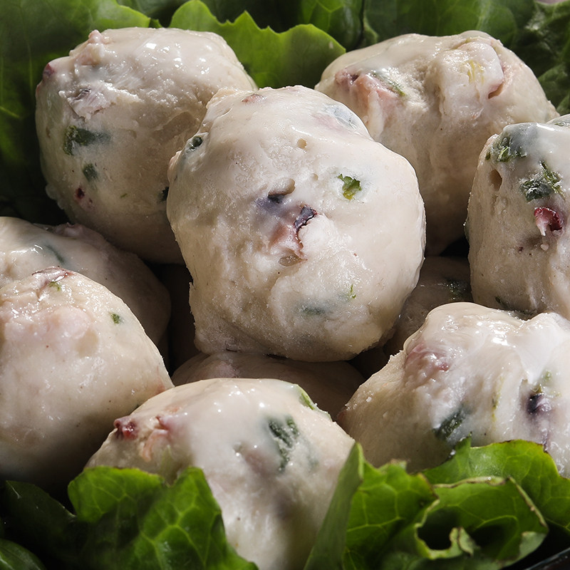 章鱼鱼丸5斤速冻冻肉丸子八爪鱼豆捞火锅食材鱼丸