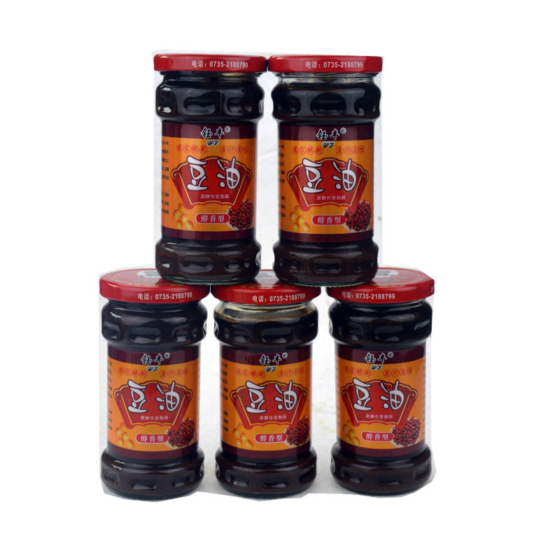 湖南郴州永兴马田特产豆油豆膏酱油农家传统手工黄豆酿造豆司油酱