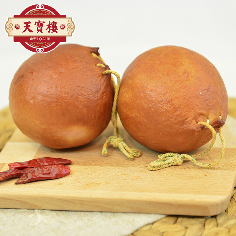 天宝楼老味松仁小肚熟食天津特产火腿香肚罗汉猪肉类