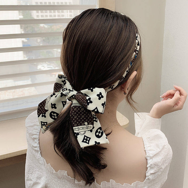 韩国仙女优雅绑发带女艺发网红布艺发森系甜美发饰