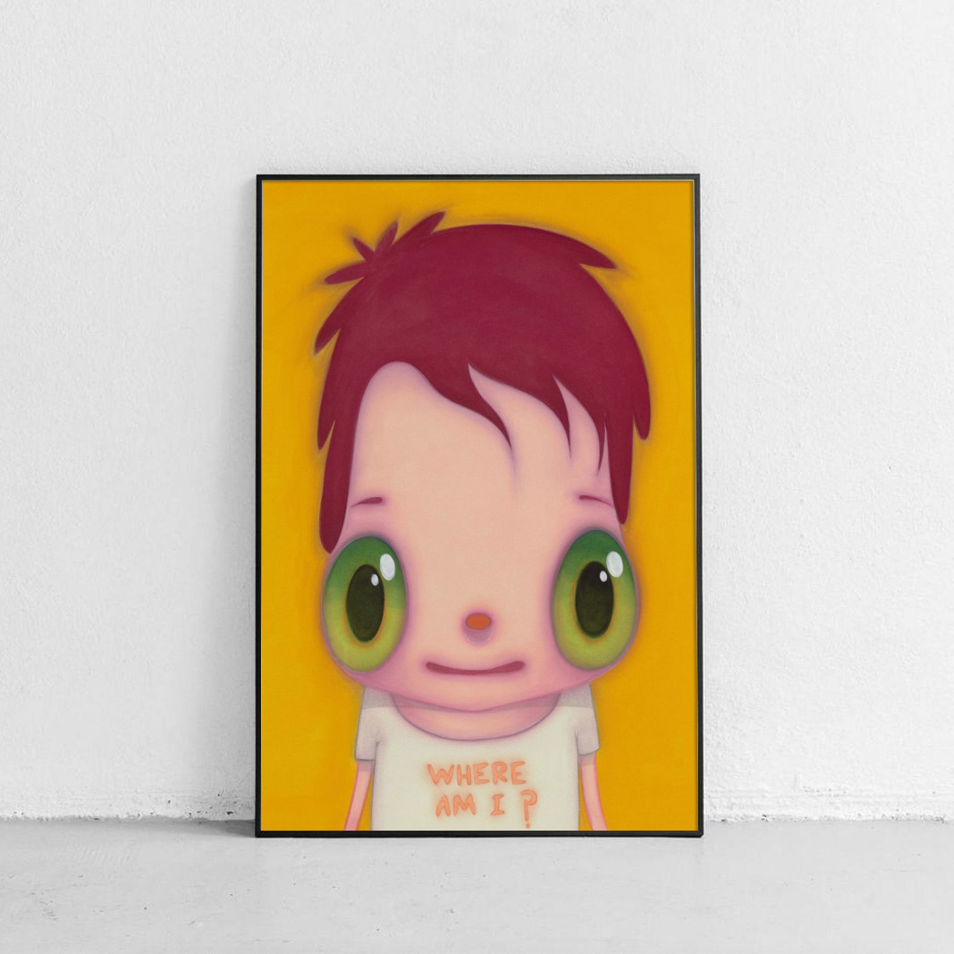 javiercalleja大眼仔装饰画艺术潮流创意挂画客厅办公室现代现代装饰