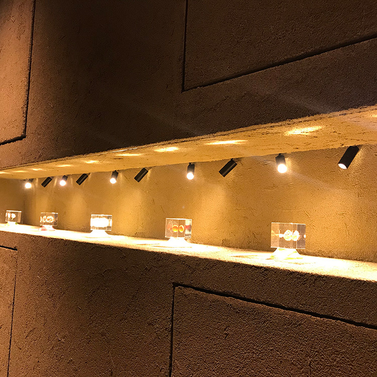 射灯led珠宝柜台台灯轨道玻璃柜饰品展示柜照明射灯