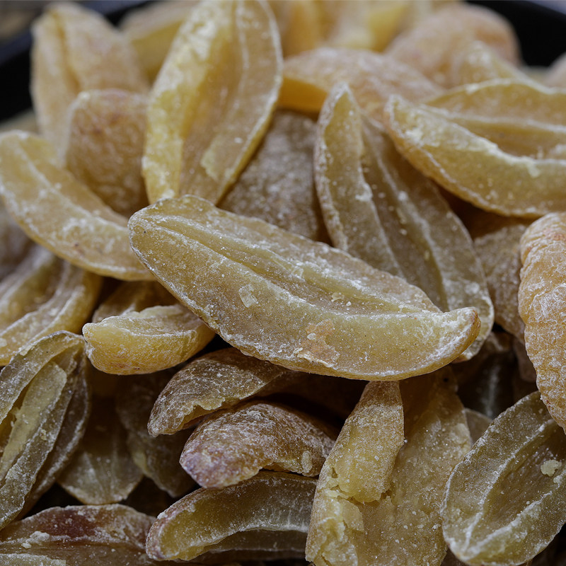 忆饯橄榄干青果条橄榄条橄榄蜜饯切片橄榄肉甜味橄榄条400g散装