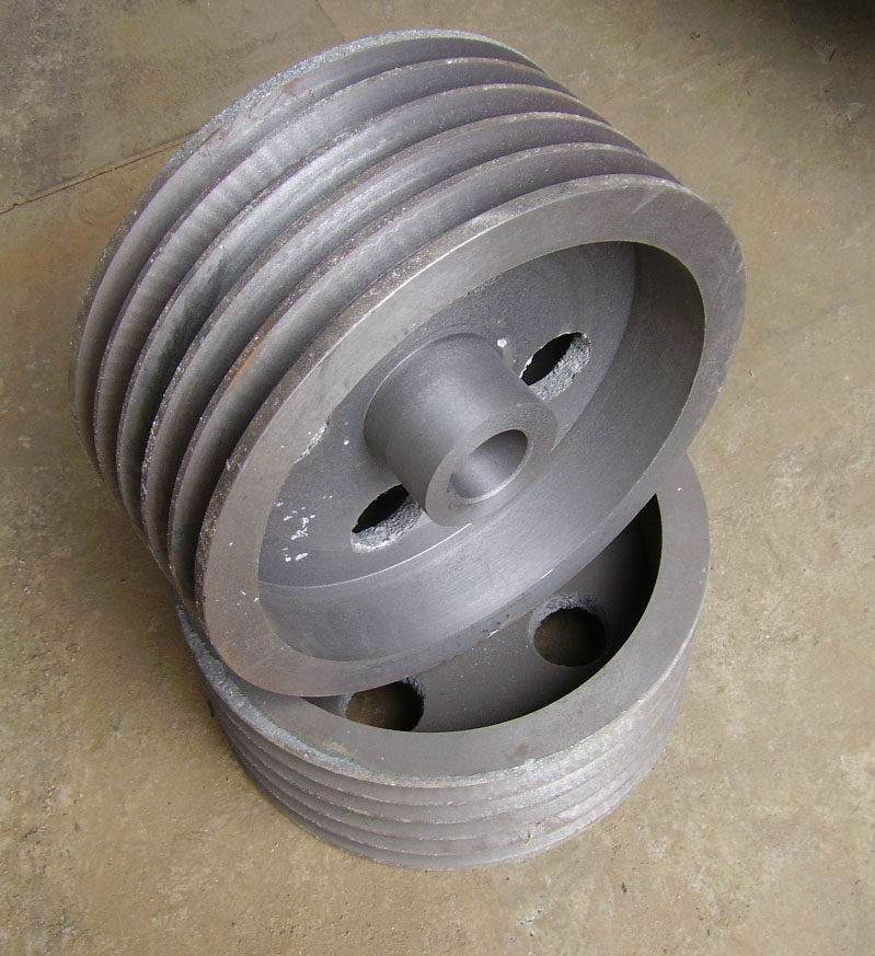三角直销厂家铸铁专用电机皮带轮1200-1300mm6c六槽带轮