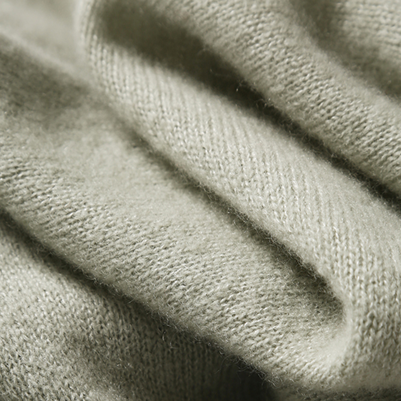 戎美zz0818511人间奢物白厂丝秋新羊绒短袖圆领针织衫毛针织衫