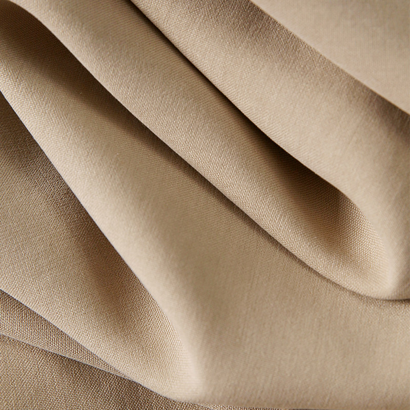 【cy0825951】新季丝滑 低调高阶 品质绢纺真丝衬衫式连衣裙