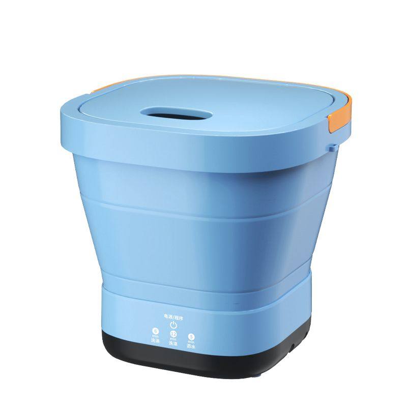 索爱折叠洗衣机便携式内衣裤袜子清洗机小型充电手提超声波迷你清洗机