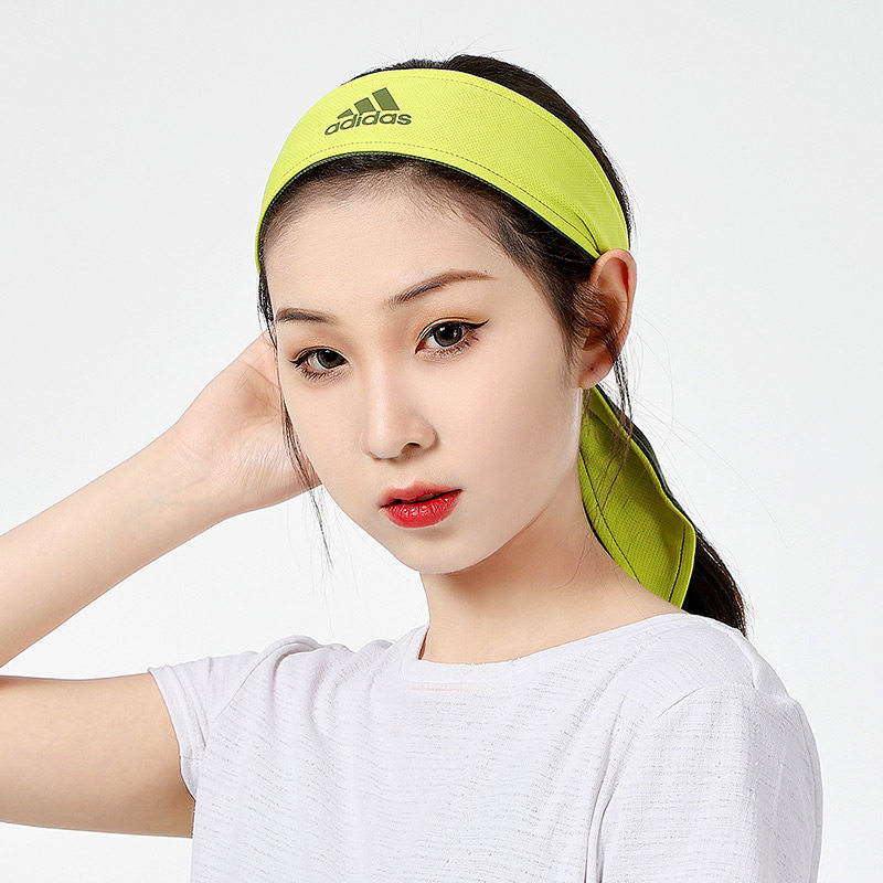 阿迪达斯运动头带带头巾瑜伽adidas束发带健身篮球吸汗头巾