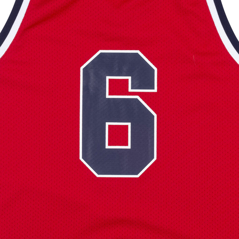 mitchellness尤因84年梦之队au复古球衣mn篮球网眼篮球服