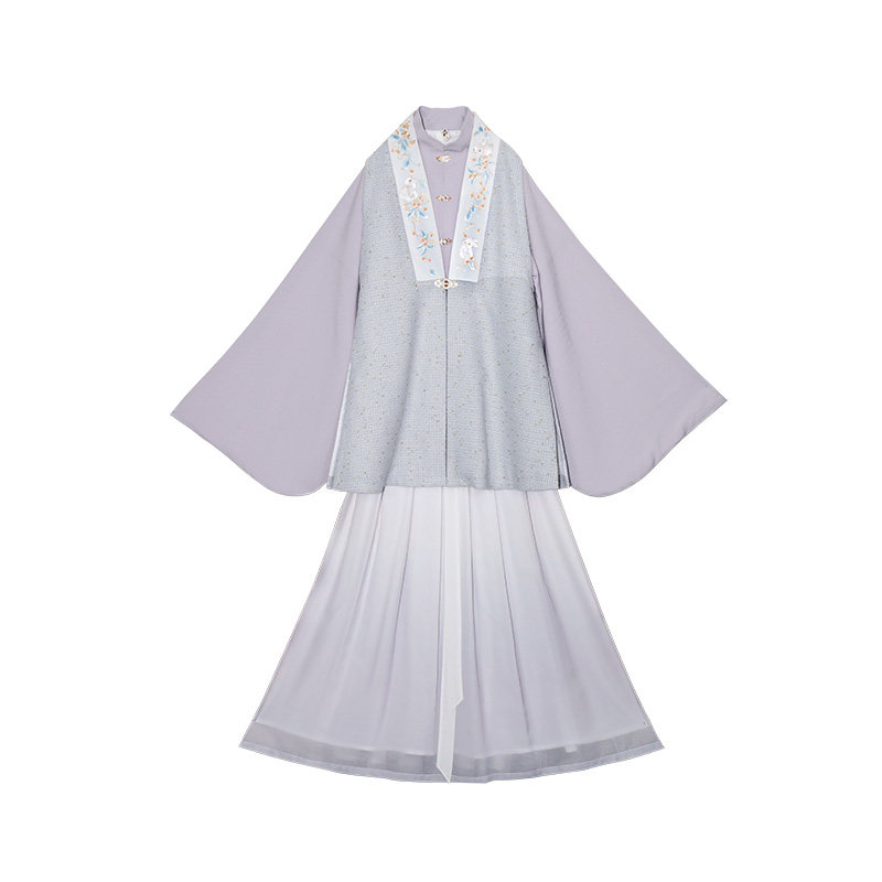 桂花星空第一一篇清水溪汉初原创改良汉服针织汉服