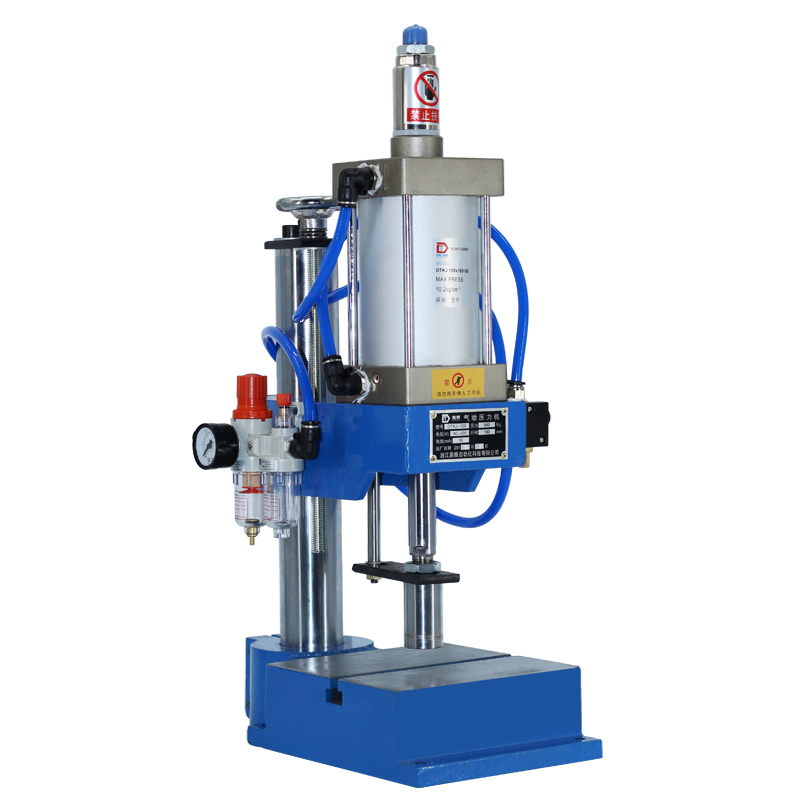 气动冲床小型纯气压压力机铆钉轴承压人手扳阀控制63型200kg500kg