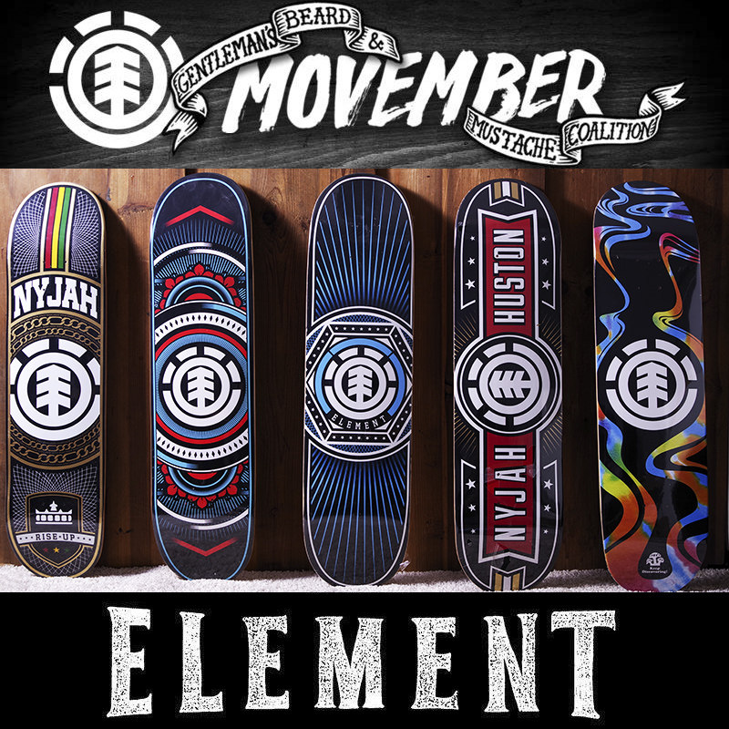 滑板美国进口element双翘板面专业加枫巧克力girl滑板