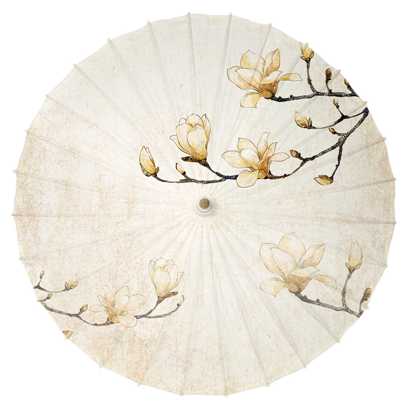 毕六福油纸伞纯手工古代传统防雨防晒男女实用纸伞古风雨伞汉服伞