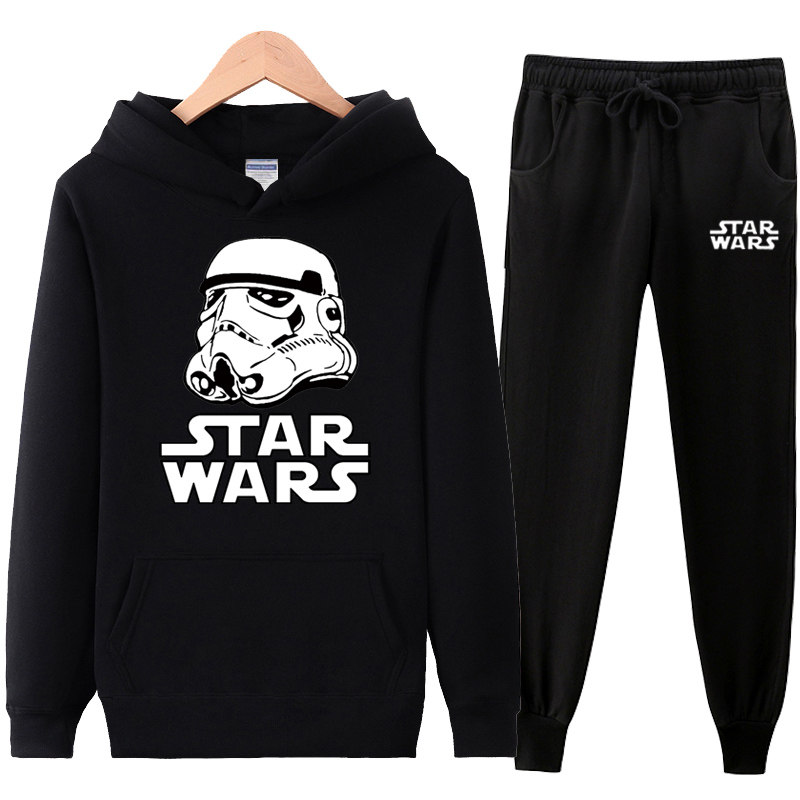 星球大战卫衣套装青少年连帽长袖外套starwars衣服卫衣