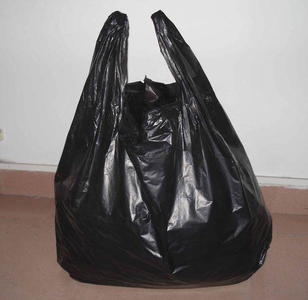 工厂清仓整包批发黑色48-80cm宽服装打包袋手提垃圾袋大塑料袋