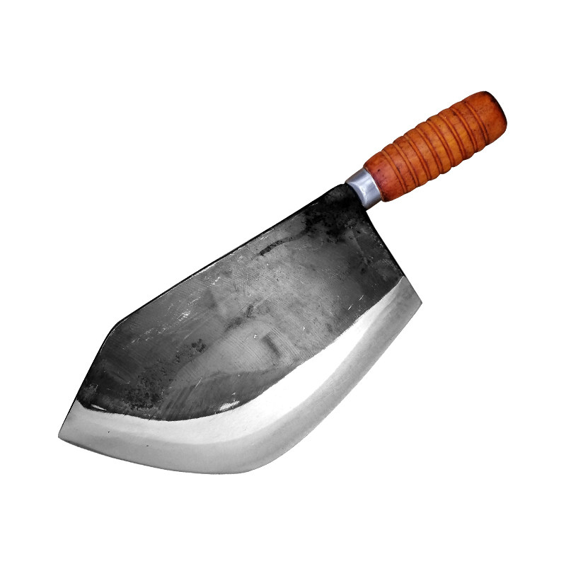 锻打鲨鱼鱼头手工砍骨刀斩骨刀砍大骨刀商用大号斩骨刀