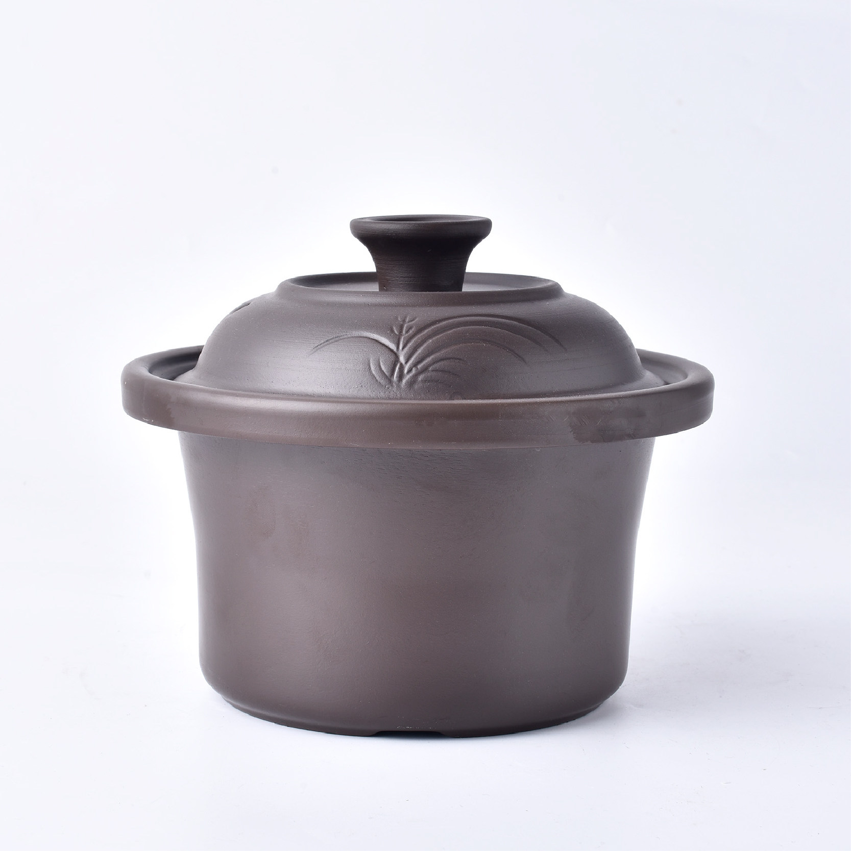 砂锅备用6l炖锅盖子陶瓷黑色黑陶炖锅