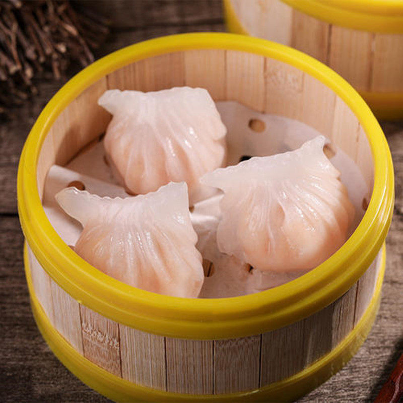 虾饺水晶皇广早茶点心港式饺子虾仁虾饼速冻水饺