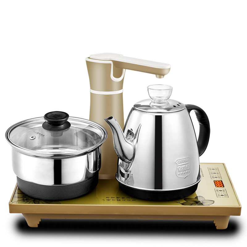 奥扬 ayc202全自动上水电热烧水壶家用抽水式套装烧茶器电磁炉