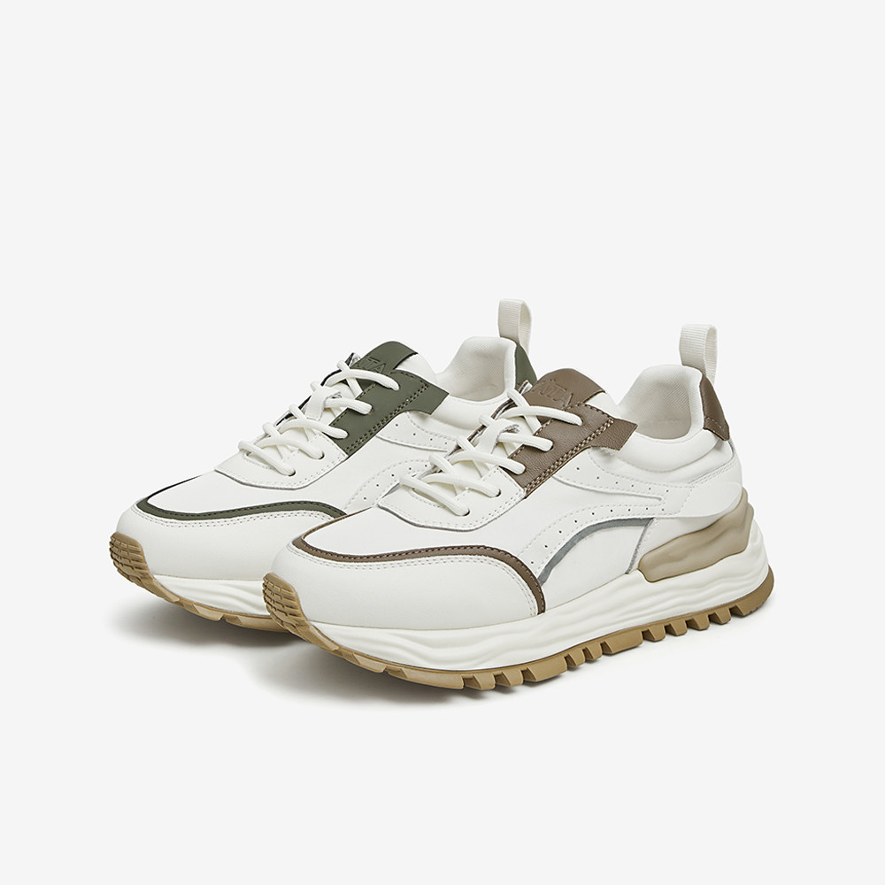 tata他她时尚复古阿甘鞋德训鞋舒适运动运动休闲时尚休闲鞋