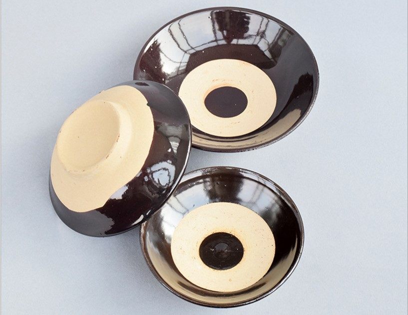 酒碗仿古土陶西安安扣肉碗蒸碗水浒传道具喝酒碗