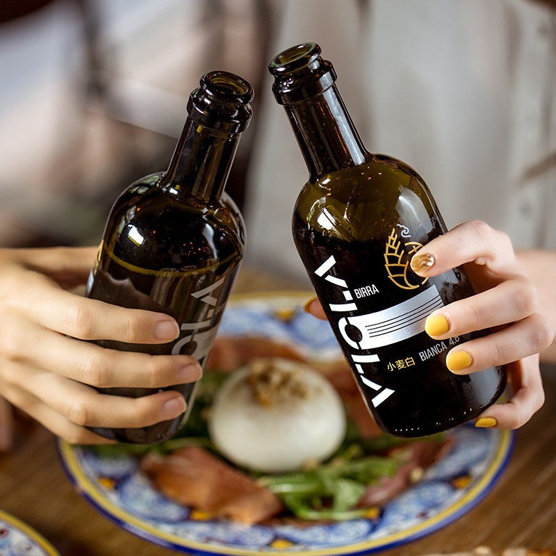 viola维奥奥拉意式风情小麦白啤比利时风味高档啤酒