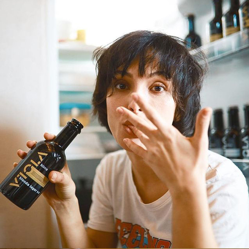 viola维奥拉淡色拉格经典口味意大利精酿啤酒355ml进口精酿