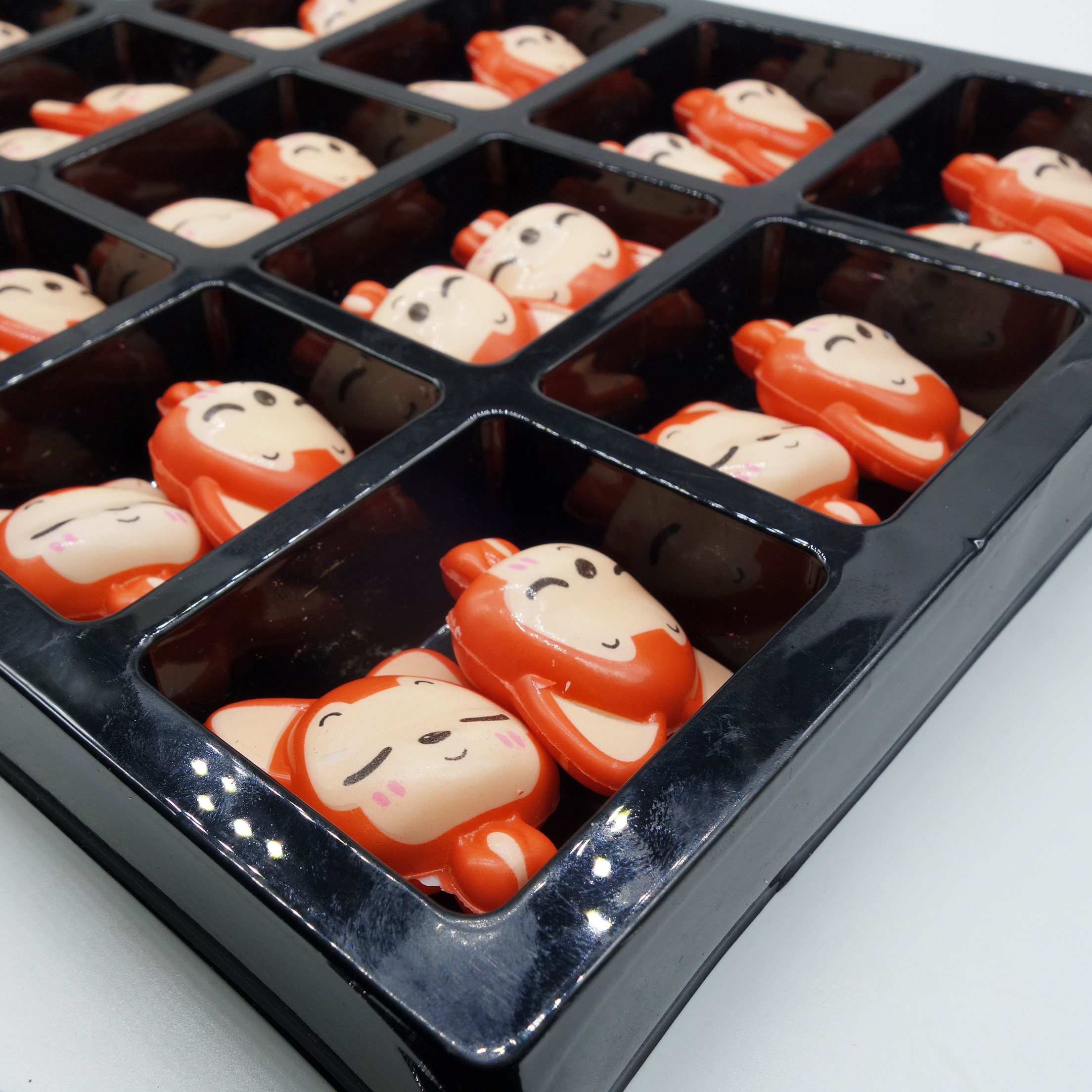 装饰巧克力香武阿狸烘焙配件儿童生日蛋糕摆件白巧克力