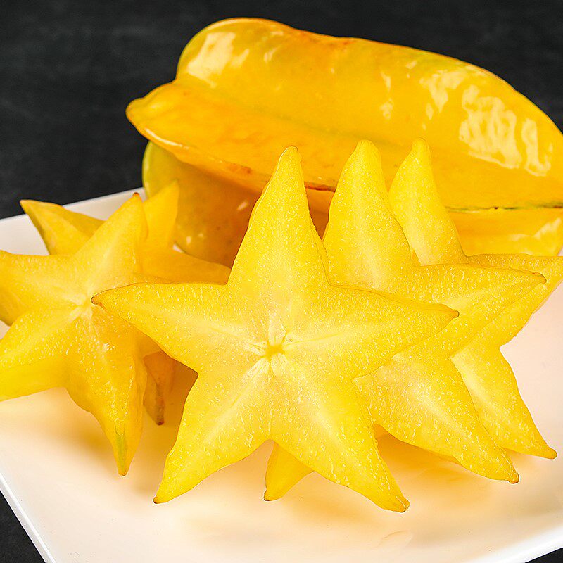 福建五角星扬桃鲜红新鲜红漳州杨涛洋桃当季水果杨桃