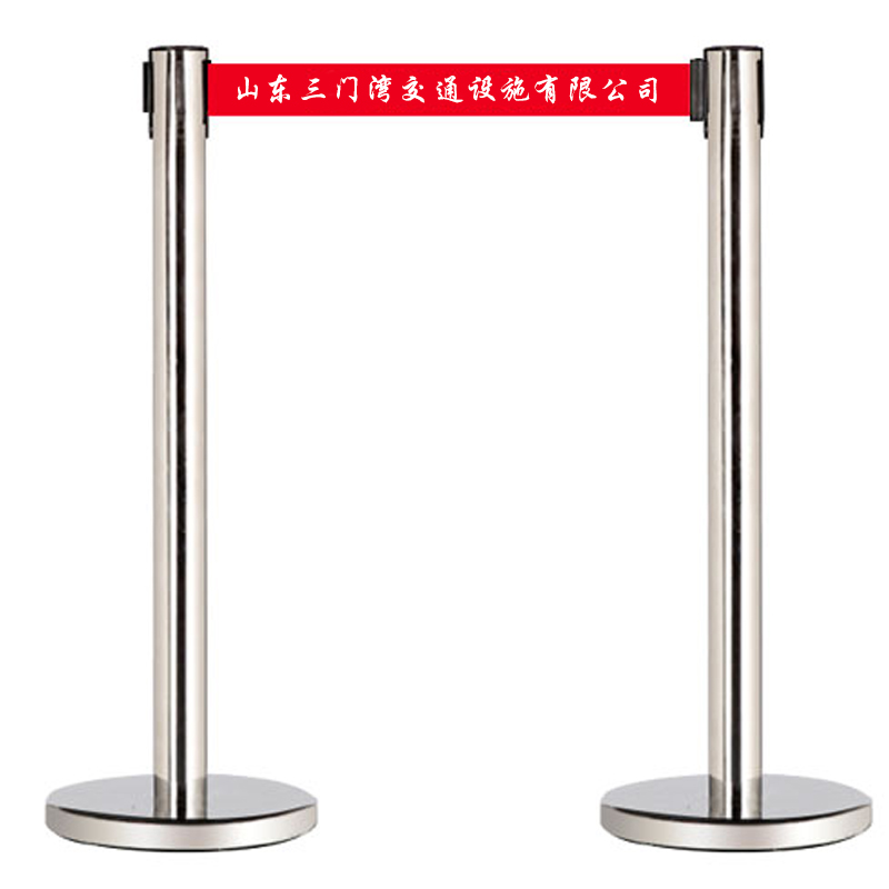 警戒礼宾一米米线护栏栏杆隔离带迎宾移动伸缩护栏