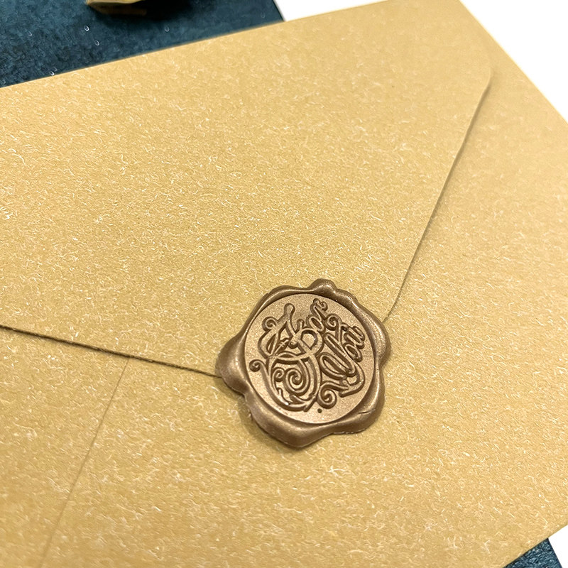 米棕彩热烙纸米黄米白白色复古纹理文艺信封信封