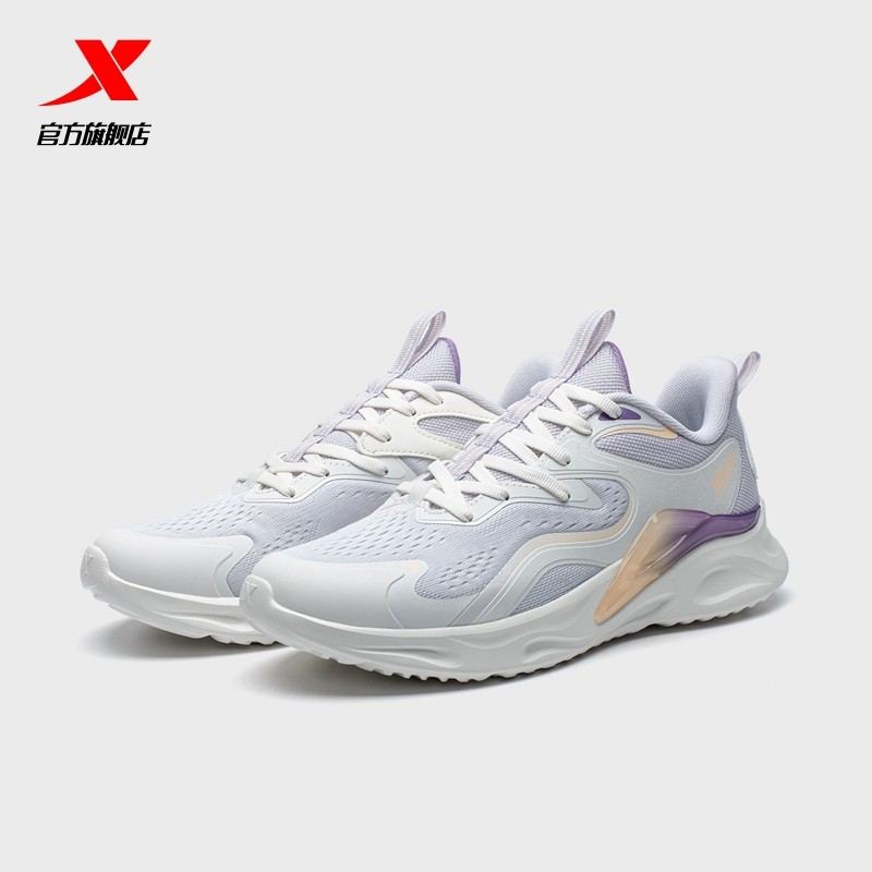 特步跑步鞋女春季新款鞋子轻便减震运动鞋专业跑步鞋