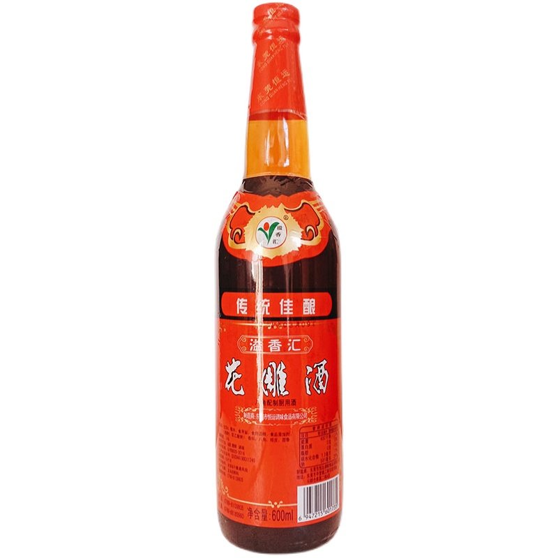 溢香花雕600ml传统佳酿八角配制厨用酒去腥解料酒