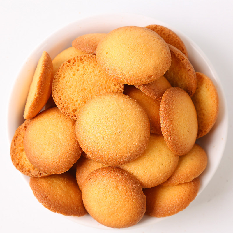 mtboy鸡蛋脆仔蛋圆饼干408克俩盒包邮网酥性饼干