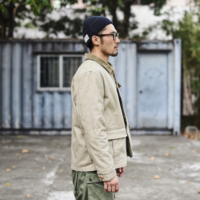 沾酱 工装猎户夹克 猎户上衣lh02 复古外套男 工装vintage 猎装