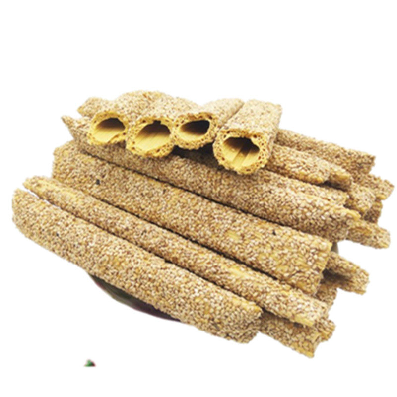 农家纯手工芝麻糖麻糖杆芝麻棍麦芽糖麻糖棍500g灶糖酥糖香酥脆