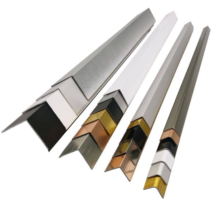 铝合金包边条墙护角压边收边条瓷砖阳角7字扣条直角收边条