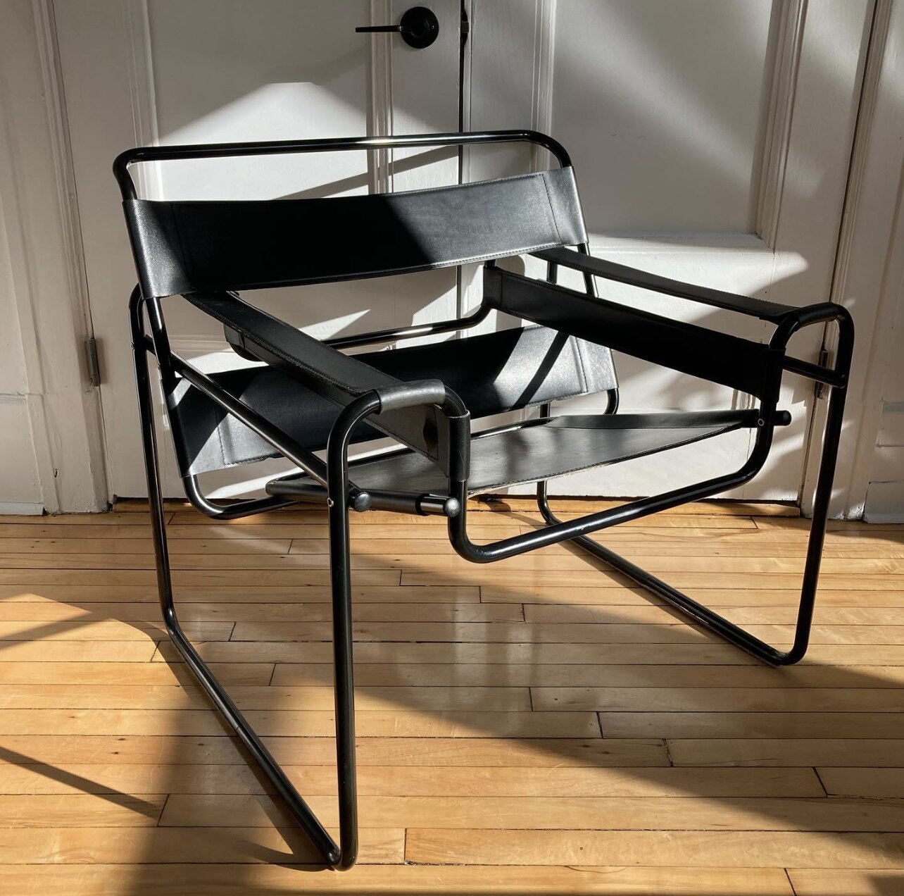 wassilychair瓦西里椅中古风设计师不锈钢管马鞍休闲椅沙发椅