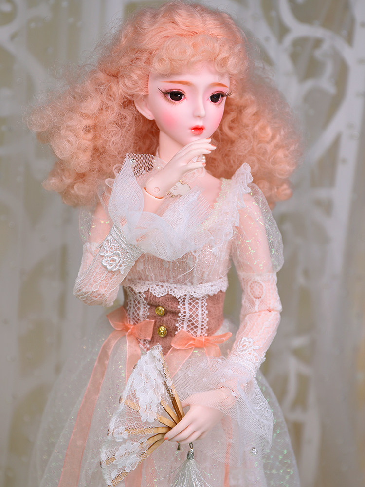 3分女娃60厘米关节可动时尚精致bjd娃娃德必胜娃娃