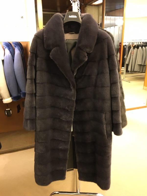 丹丹意大利正品代购意大利本土品牌皮草大衣