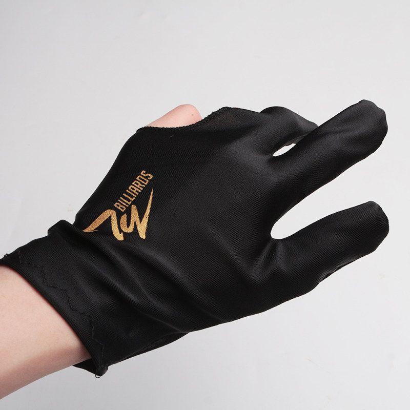 台球手套桌球美式斯诺克透气露指三指左手专业台球三指手套