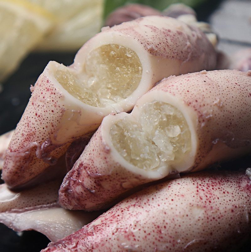 海兔兔子满籽笔管鱼带墨鱼仔全乌贼小鱿鱼冷冻冷冻墨鱼