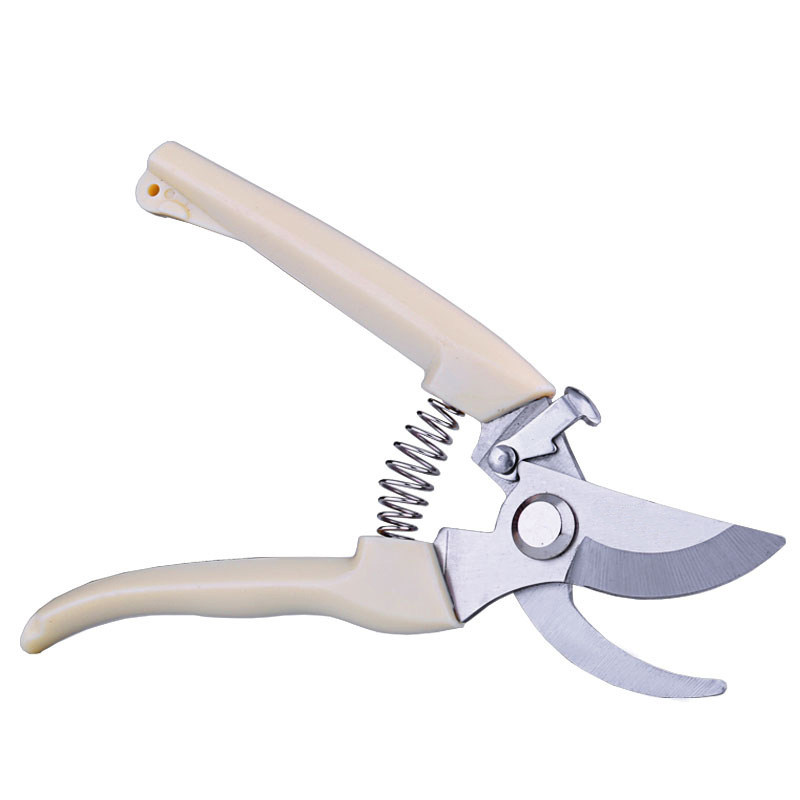 花艺艺花剪刀修剪花枝不锈钢剪子弹簧省力家用剪刀