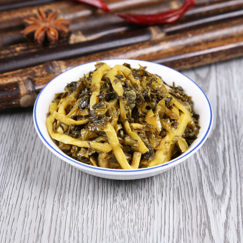 得福梅菜笋丝小袋袋装包装下饭榨菜雪菜咸菜腌制